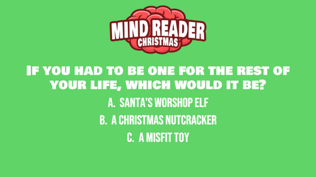 Mind Reader Christmas image number null